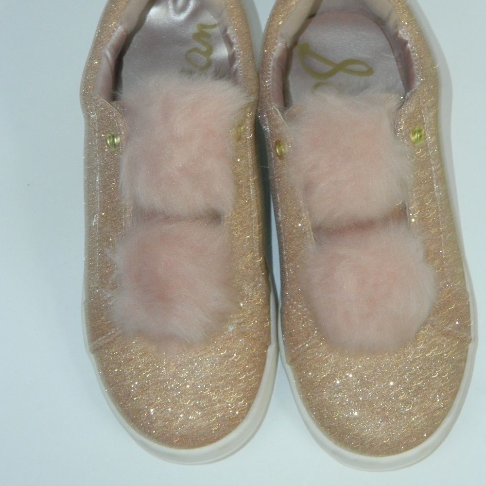 Sam Edelman Sneaker Pink Sparkle Cynthia Leya‎